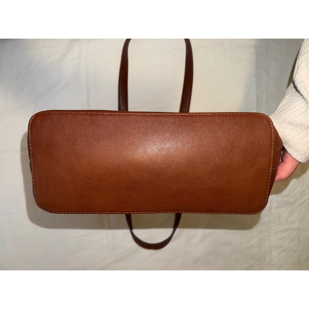 Designer Patchwork Tote Bag Geometric Triangles F… - image 3